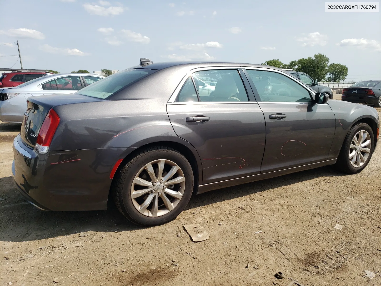 2015 Chrysler 300 Limited VIN: 2C3CCARGXFH760794 Lot: 68487544