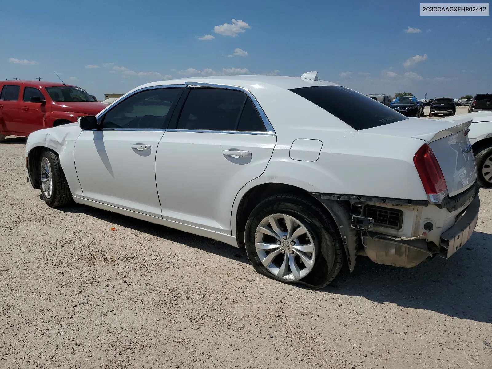 2015 Chrysler 300 Limited VIN: 2C3CCAAGXFH802442 Lot: 68552674