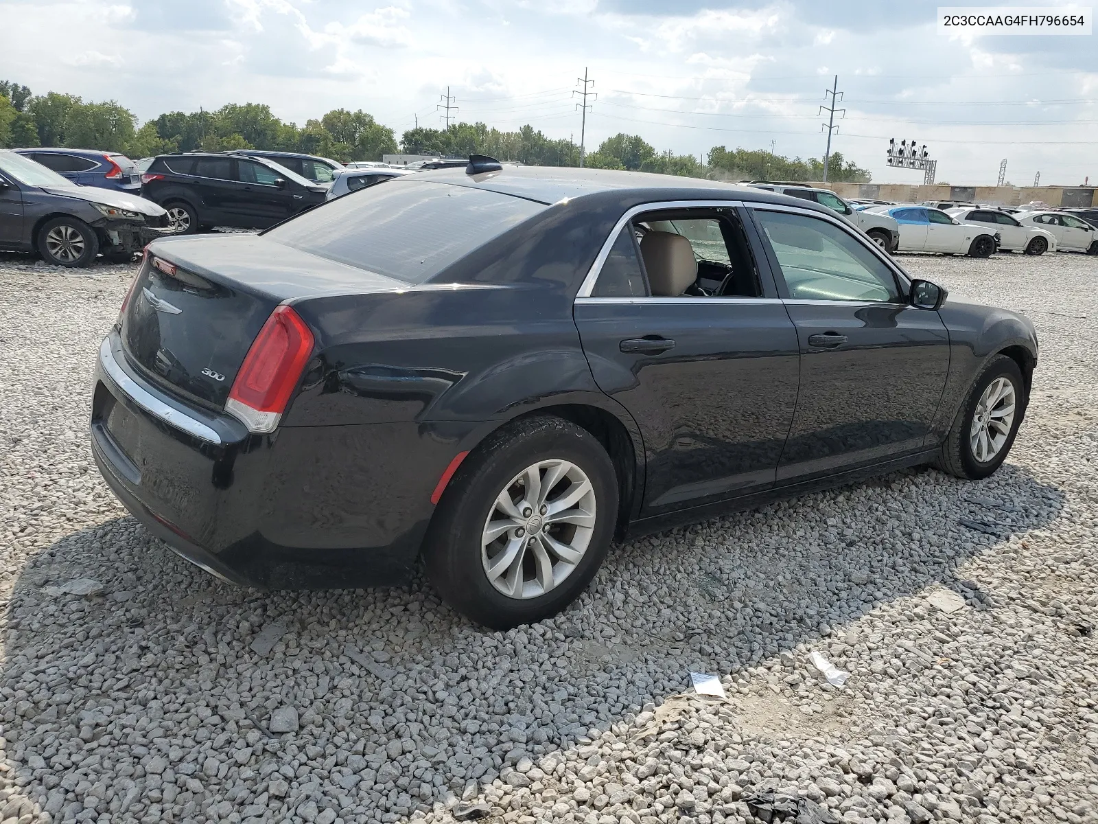 2015 Chrysler 300 Limited VIN: 2C3CCAAG4FH796654 Lot: 69044384