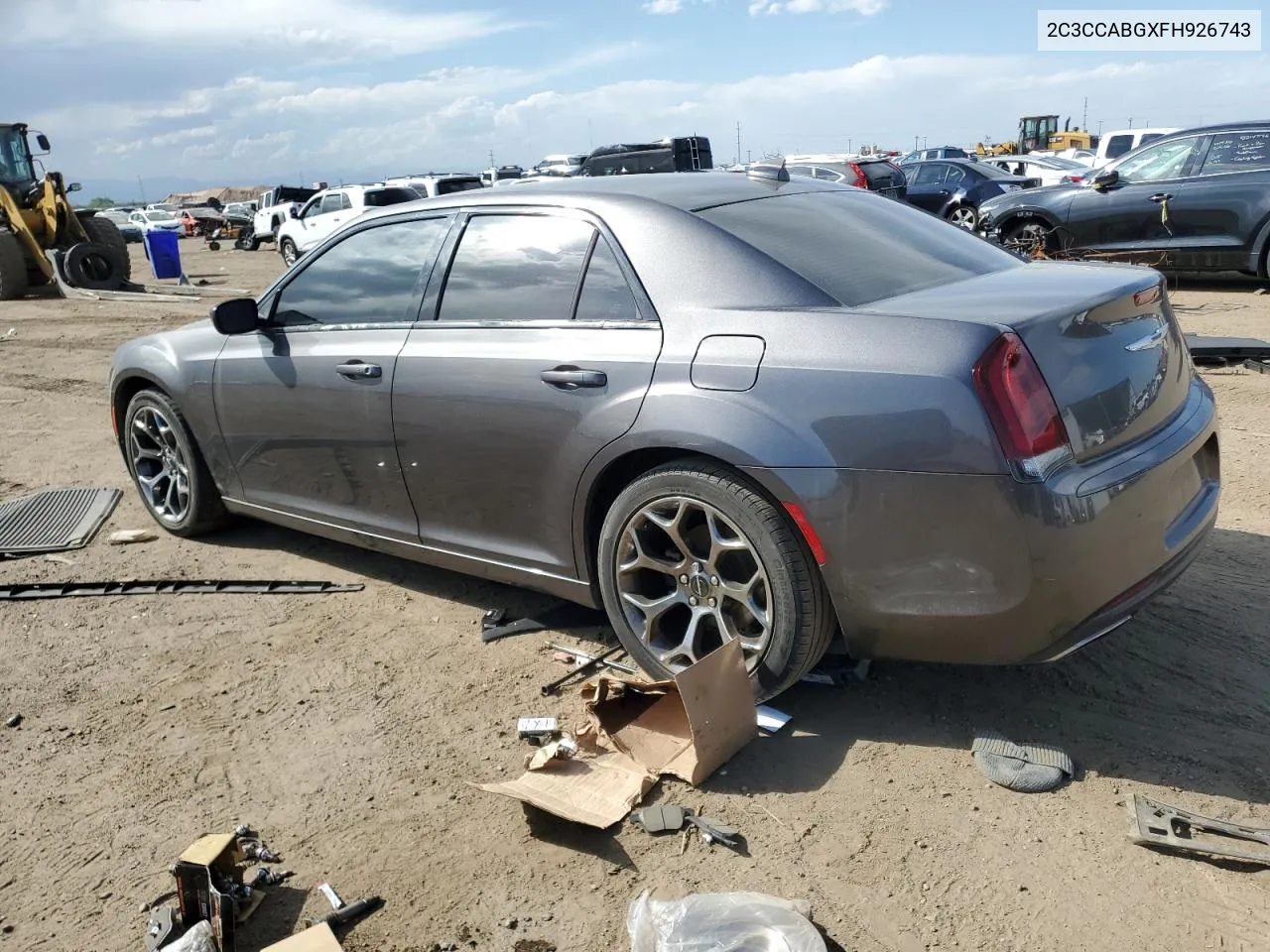 2C3CCABGXFH926743 2015 Chrysler 300 S