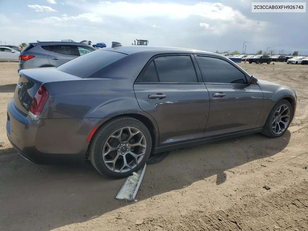 2015 Chrysler 300 S VIN: 2C3CCABGXFH926743 Lot: 69669234