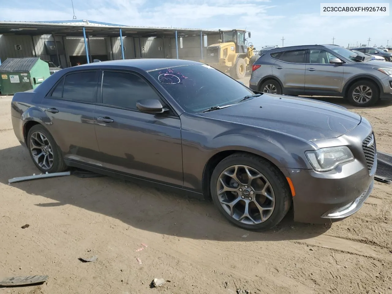 2C3CCABGXFH926743 2015 Chrysler 300 S