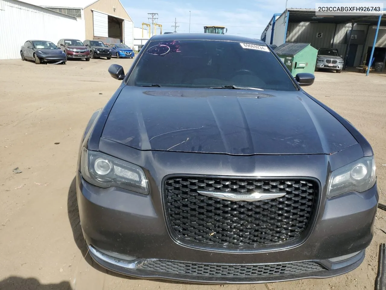 2C3CCABGXFH926743 2015 Chrysler 300 S