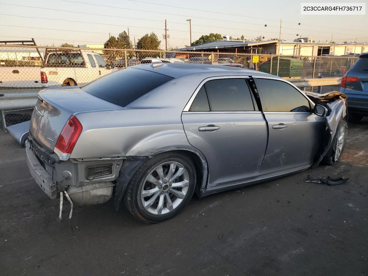 2015 Chrysler 300 Limited VIN: 2C3CCARG4FH736717 Lot: 69782514