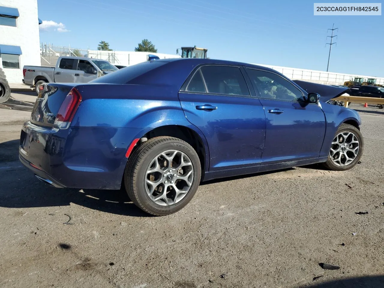 2C3CCAGG1FH842545 2015 Chrysler 300 S