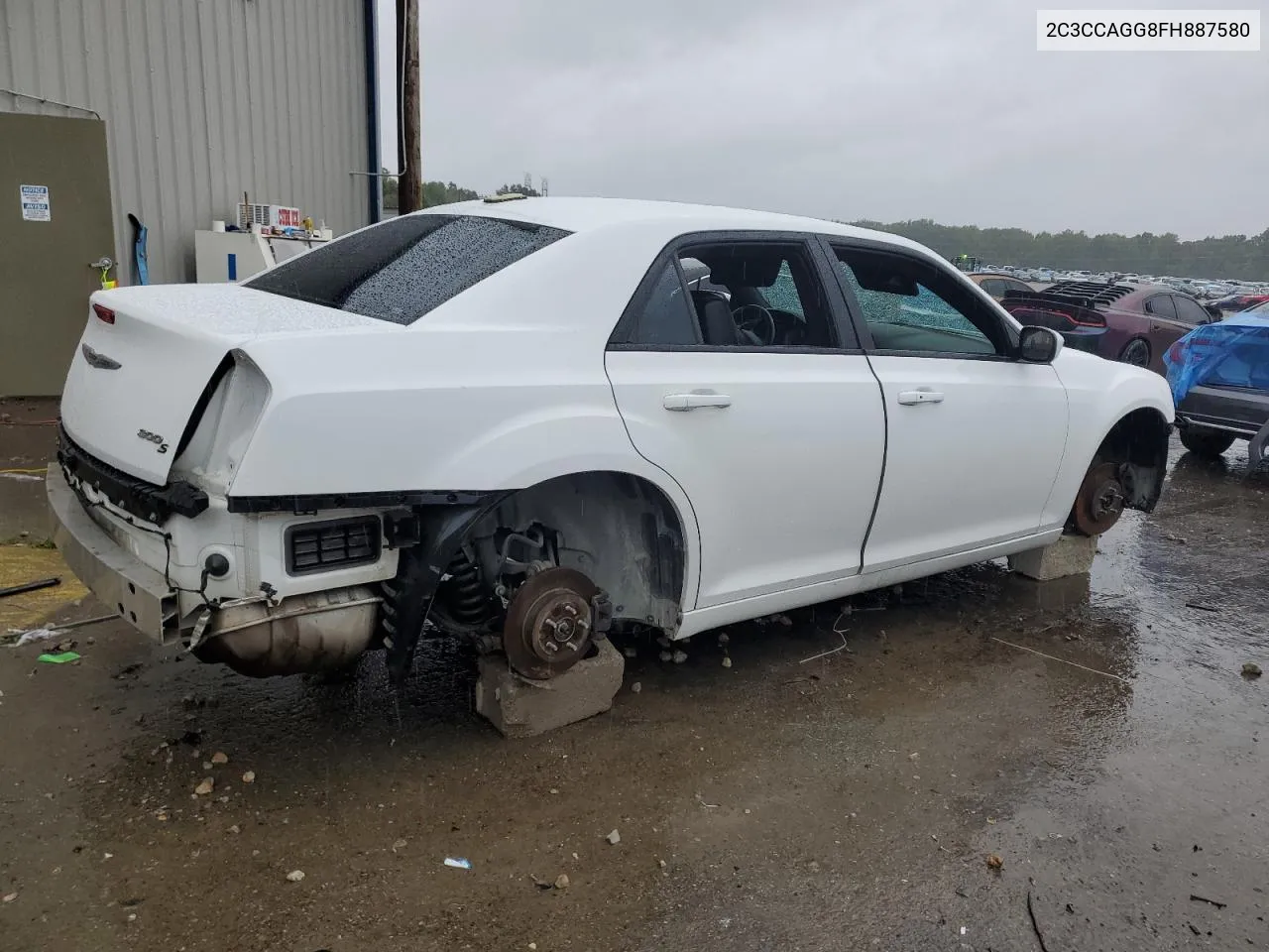 2015 Chrysler 300 S VIN: 2C3CCAGG8FH887580 Lot: 71281274