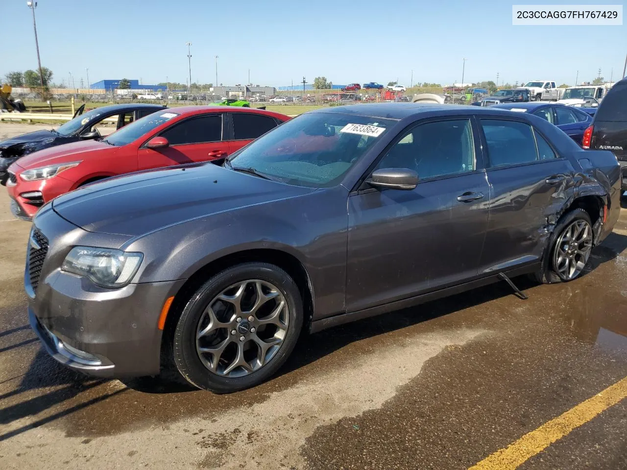 2015 Chrysler 300 S VIN: 2C3CCAGG7FH767429 Lot: 71633864