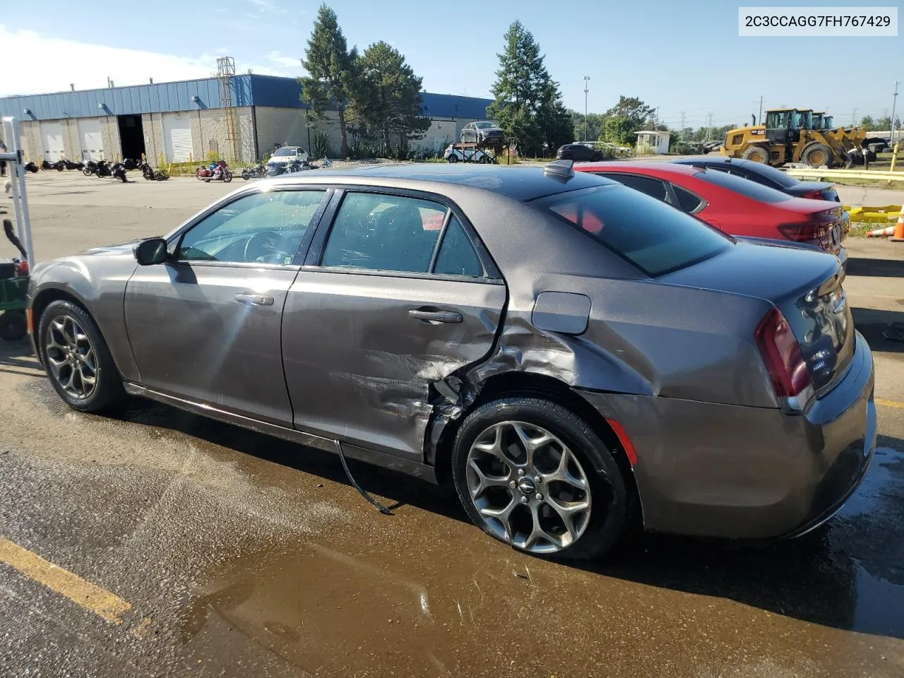 2015 Chrysler 300 S VIN: 2C3CCAGG7FH767429 Lot: 71633864