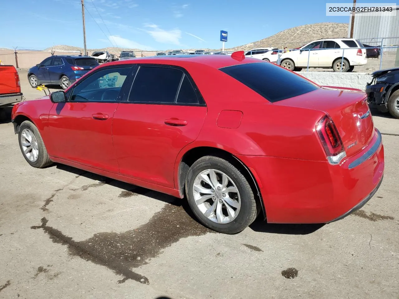 2C3CCABG2FH781343 2015 Chrysler 300 S