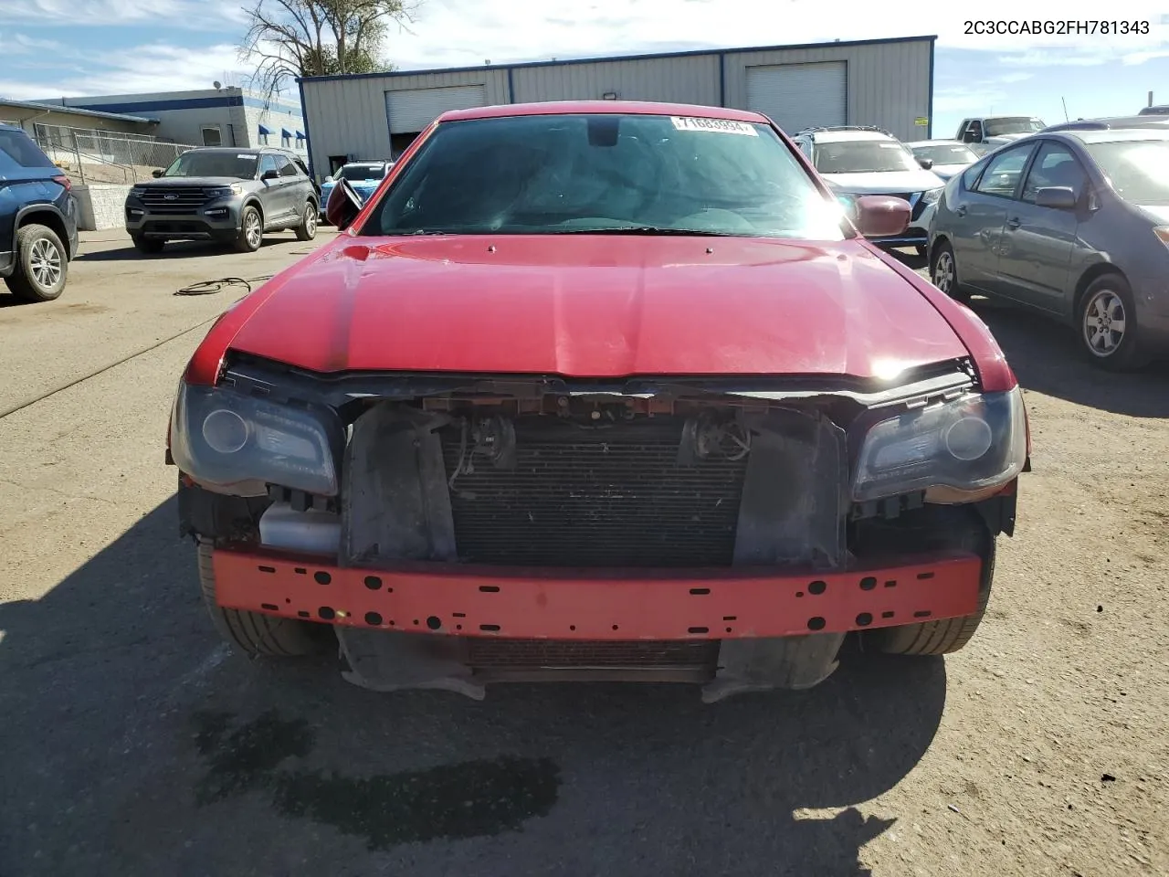 2C3CCABG2FH781343 2015 Chrysler 300 S