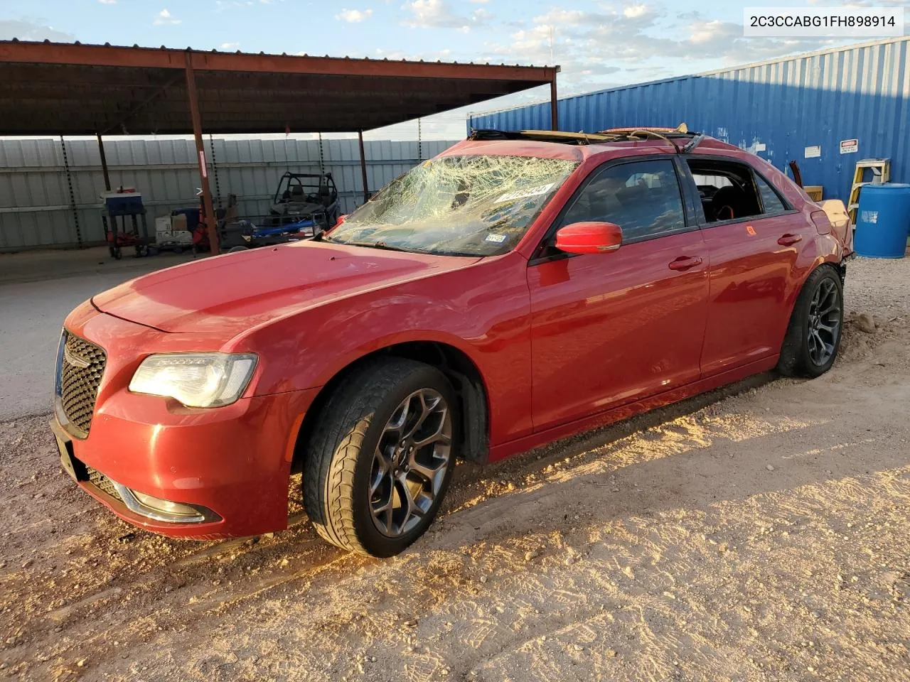 2015 Chrysler 300 S VIN: 2C3CCABG1FH898914 Lot: 72195434