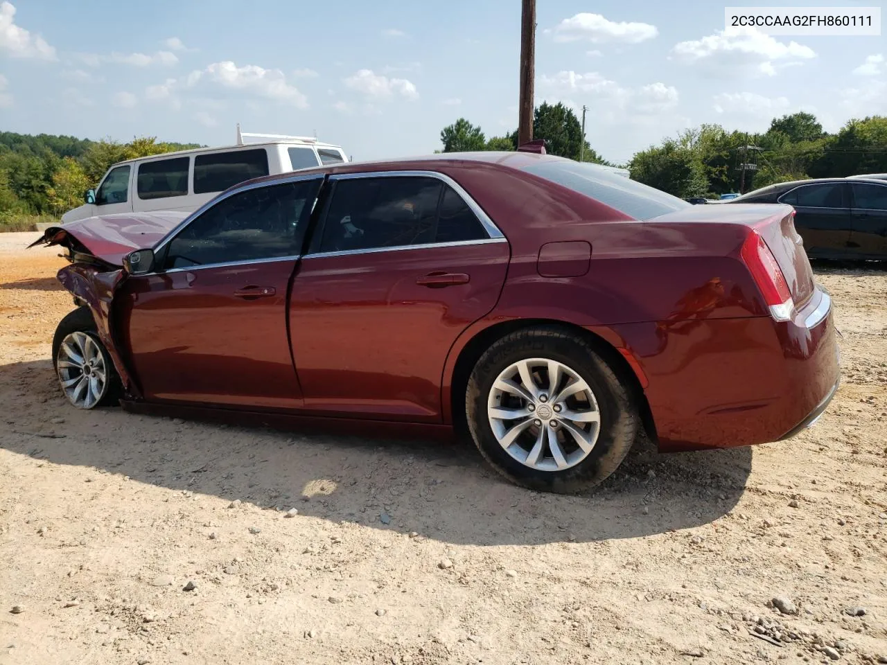 2015 Chrysler 300 Limited VIN: 2C3CCAAG2FH860111 Lot: 72214194