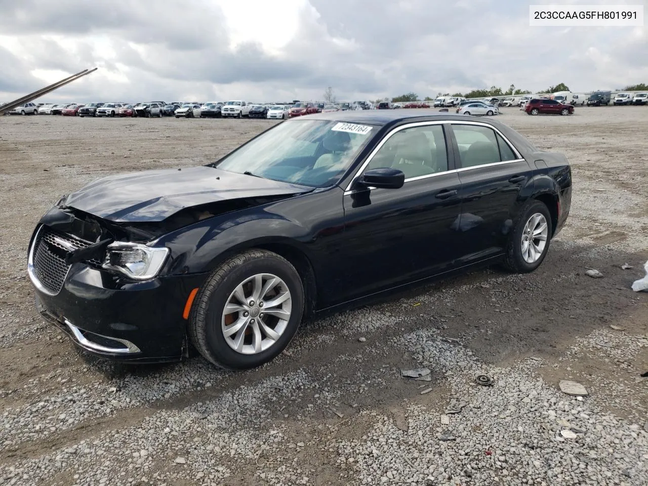 2015 Chrysler 300 Limited VIN: 2C3CCAAG5FH801991 Lot: 72343164