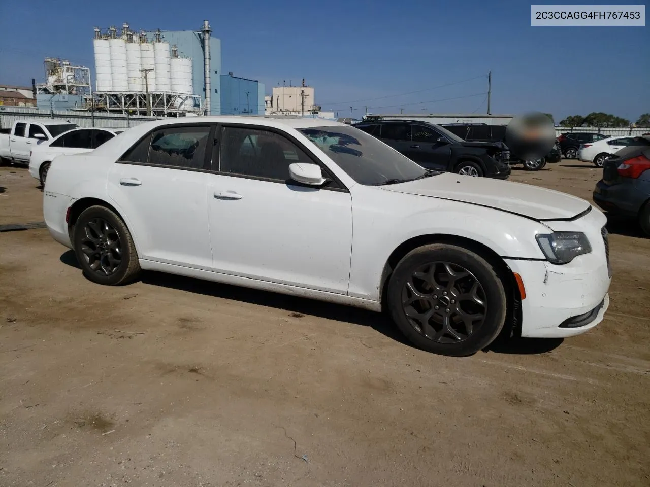 2015 Chrysler 300 S VIN: 2C3CCAGG4FH767453 Lot: 72431034