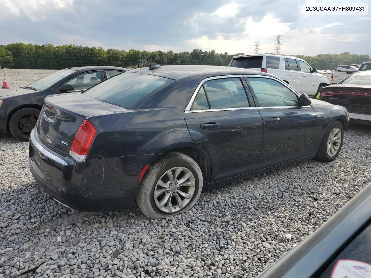 2015 Chrysler 300 Limited VIN: 2C3CCAAG7FH809431 Lot: 72594594