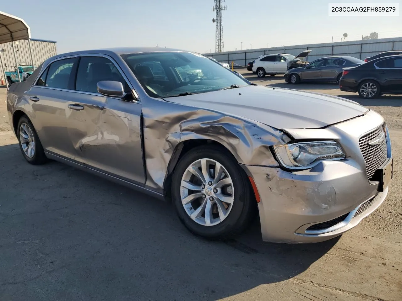 2015 Chrysler 300 Limited VIN: 2C3CCAAG2FH859279 Lot: 72980584