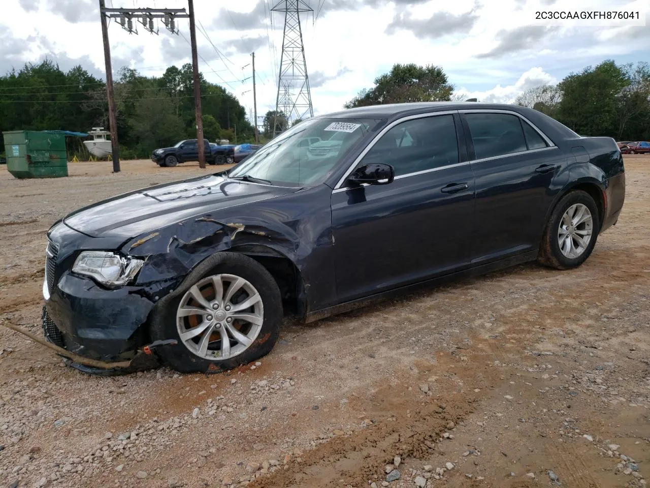 2015 Chrysler 300 Limited VIN: 2C3CCAAGXFH876041 Lot: 73289564