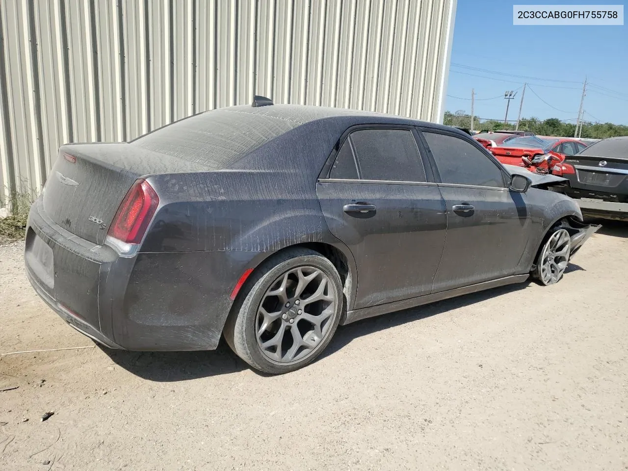 2015 Chrysler 300 S VIN: 2C3CCABG0FH755758 Lot: 73316734