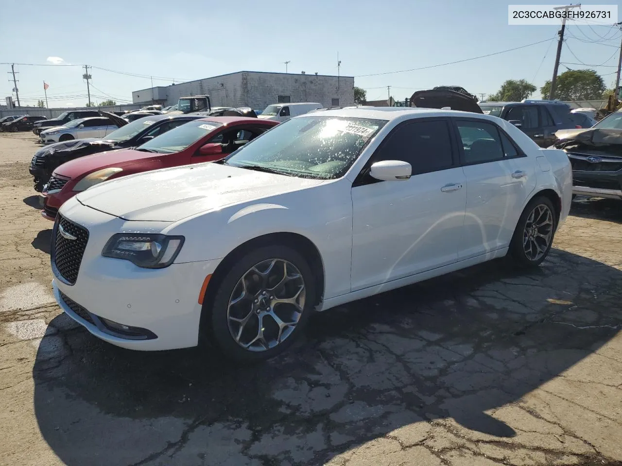 2015 Chrysler 300 S VIN: 2C3CCABG3FH926731 Lot: 73331974