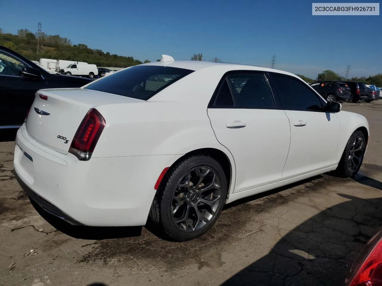 2C3CCABG3FH926731 2015 Chrysler 300 S