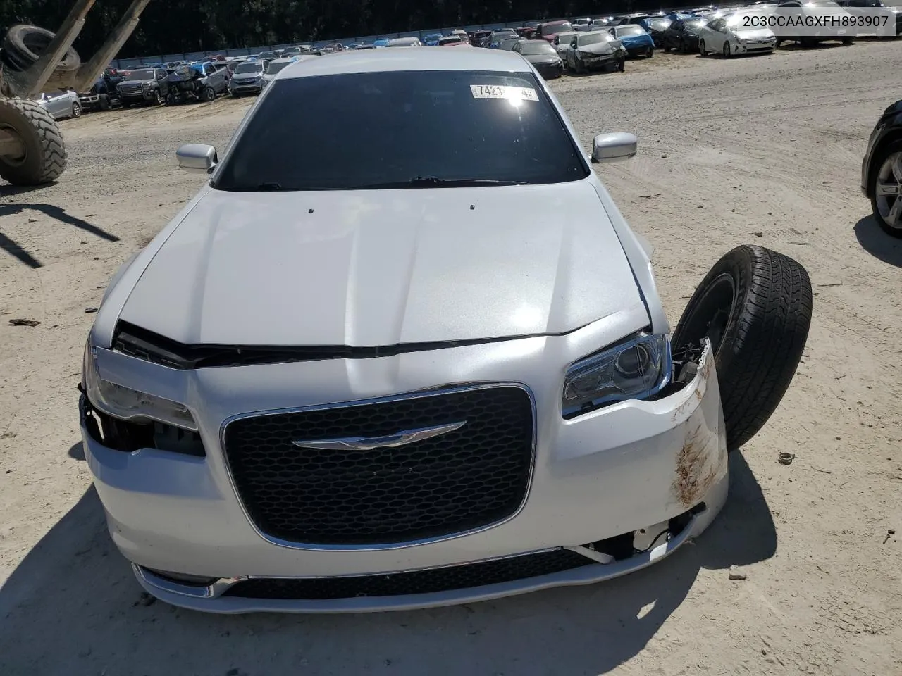 2015 Chrysler 300 Limited VIN: 2C3CCAAGXFH893907 Lot: 74214614