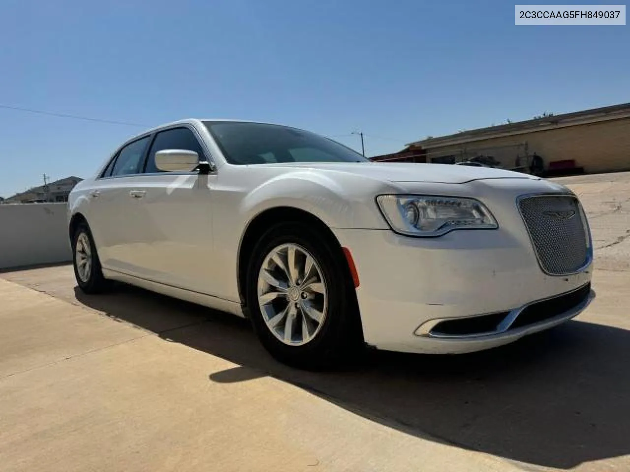 2015 Chrysler 300 Limited VIN: 2C3CCAAG5FH849037 Lot: 74444944