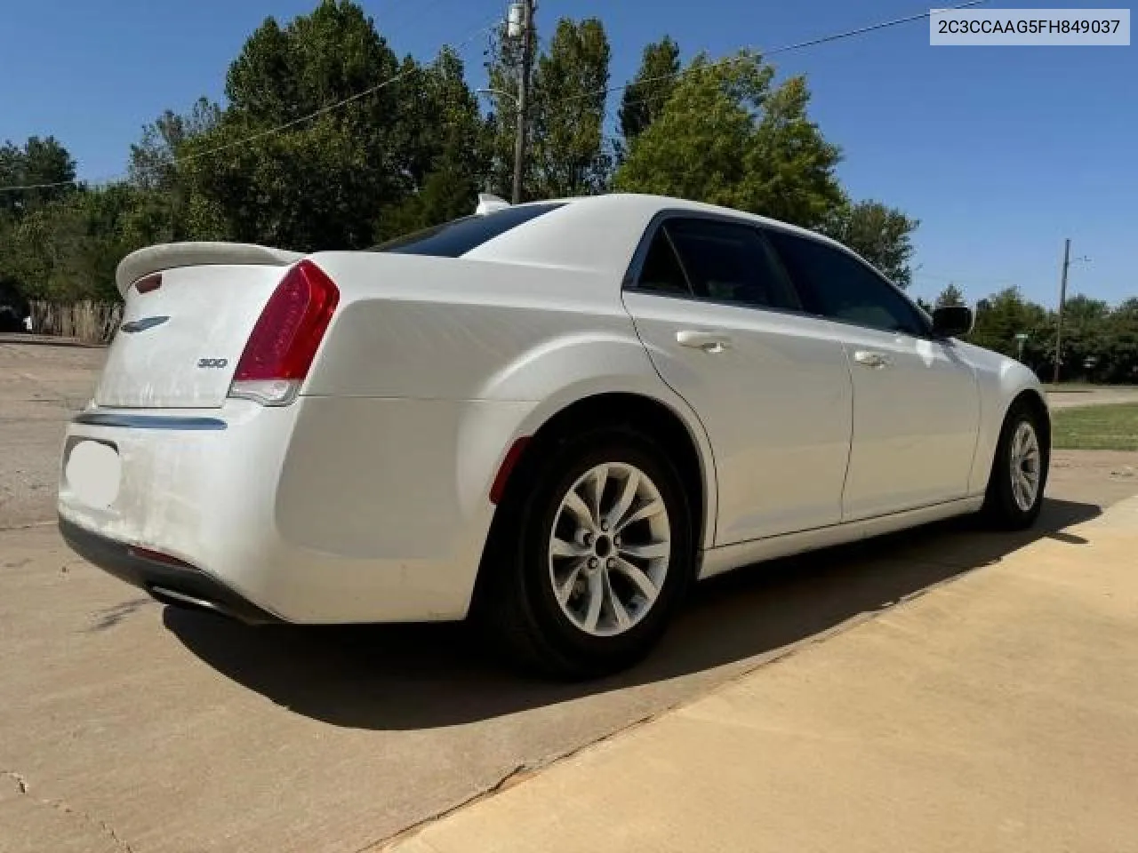 2015 Chrysler 300 Limited VIN: 2C3CCAAG5FH849037 Lot: 74444944