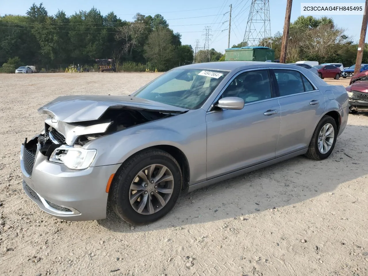 2015 Chrysler 300 Limited VIN: 2C3CCAAG4FH845495 Lot: 74947864