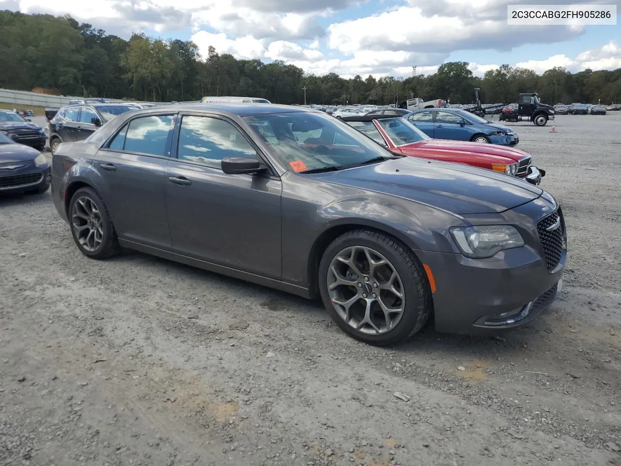 2015 Chrysler 300 S VIN: 2C3CCABG2FH905286 Lot: 75849944