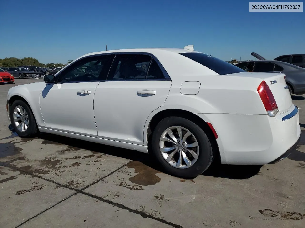 2015 Chrysler 300 Limited VIN: 2C3CCAAG4FH792037 Lot: 76275284