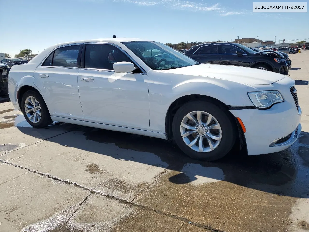 2015 Chrysler 300 Limited VIN: 2C3CCAAG4FH792037 Lot: 76275284