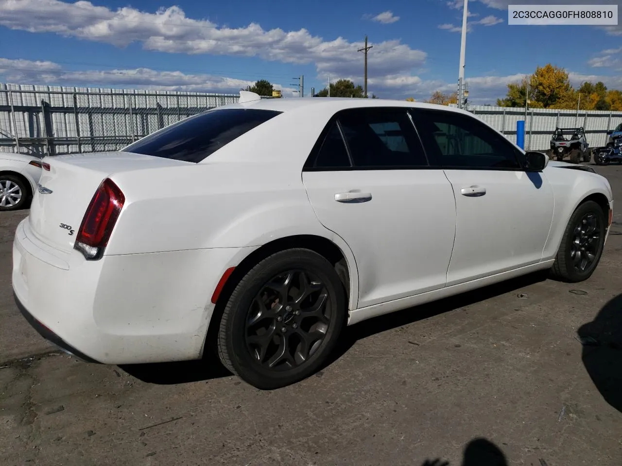 2C3CCAGG0FH808810 2015 Chrysler 300 S