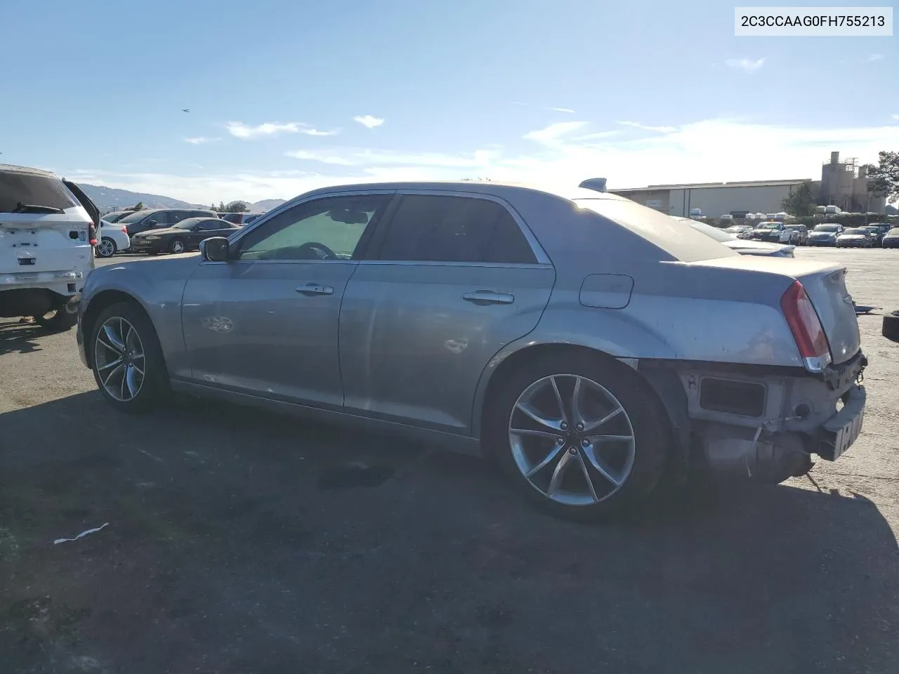 2015 Chrysler 300 Limited VIN: 2C3CCAAG0FH755213 Lot: 77603264