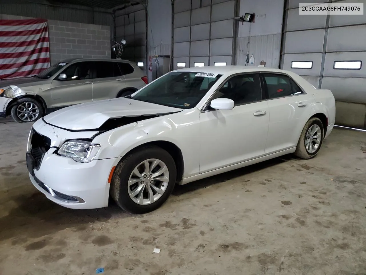 2015 Chrysler 300 Limited VIN: 2C3CCAAG8FH749076 Lot: 78824694