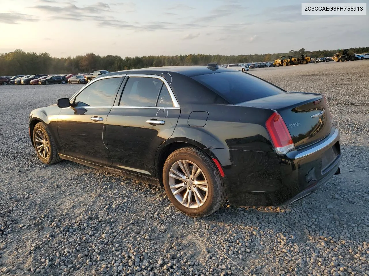 2015 Chrysler 300C VIN: 2C3CCAEG3FH755913 Lot: 79292664