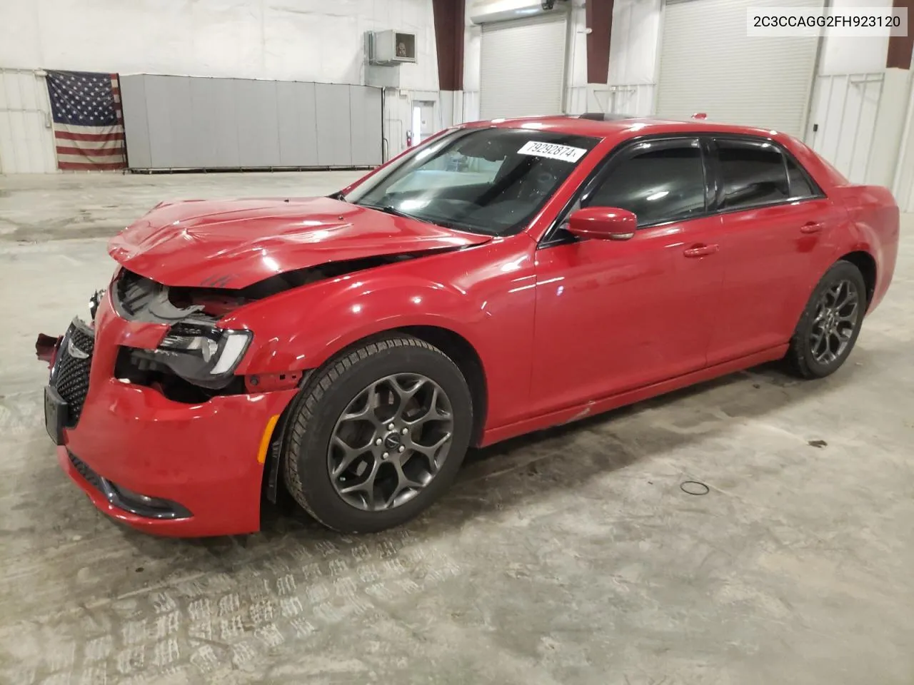 2015 Chrysler 300 S VIN: 2C3CCAGG2FH923120 Lot: 79292874