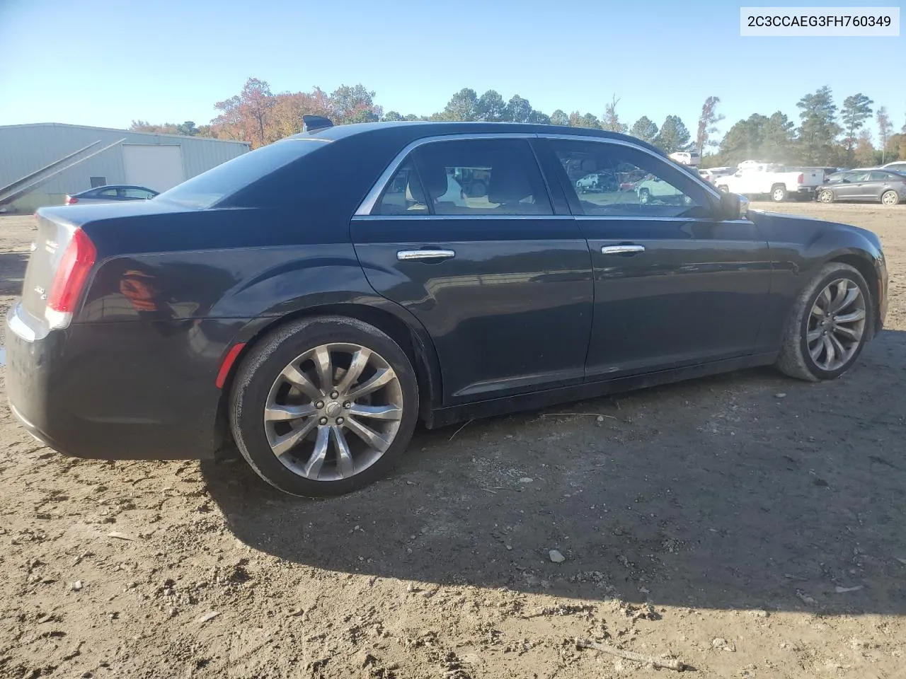 2015 Chrysler 300C VIN: 2C3CCAEG3FH760349 Lot: 80146654