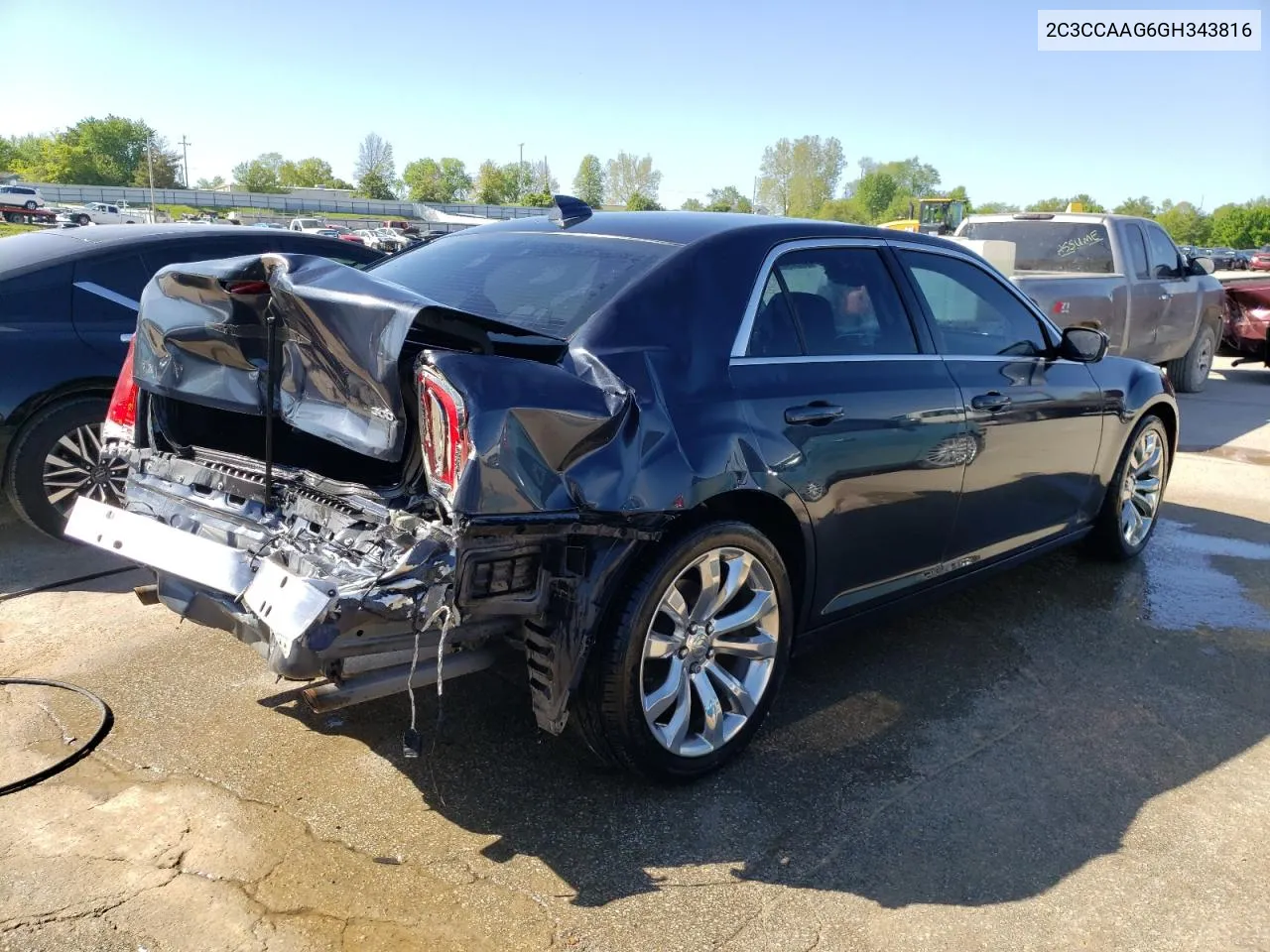 2016 Chrysler 300 Limited VIN: 2C3CCAAG6GH343816 Lot: 51747374