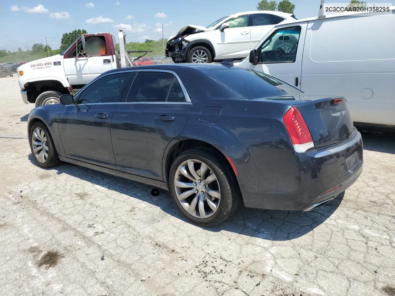 2016 Chrysler 300 Limited VIN: 2C3CCAAG2GH358295 Lot: 57492894