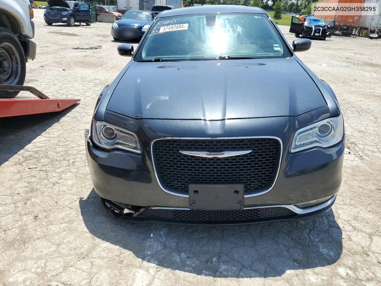 2016 Chrysler 300 Limited VIN: 2C3CCAAG2GH358295 Lot: 57492894