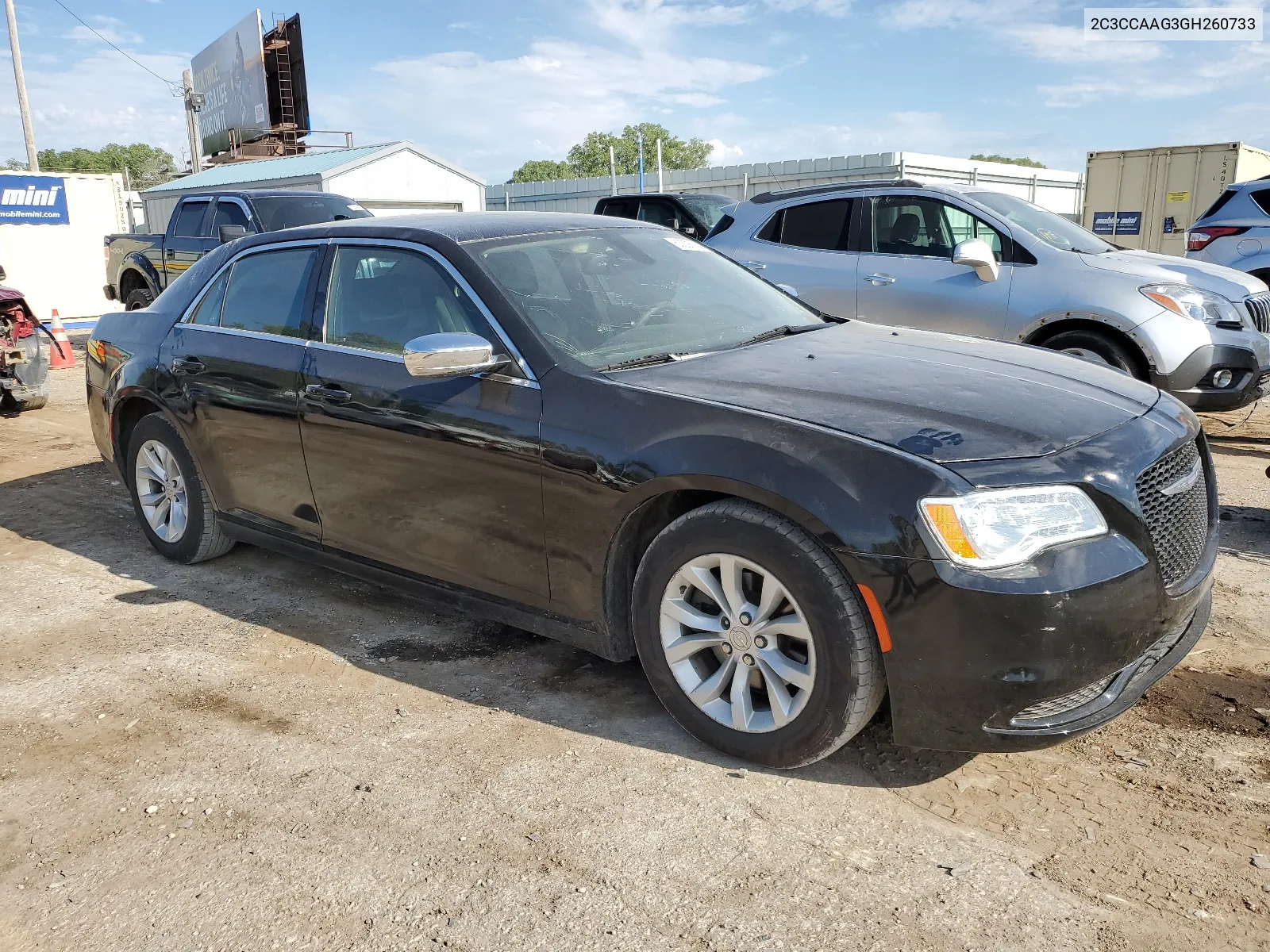 2C3CCAAG3GH260733 2016 Chrysler 300 Limited