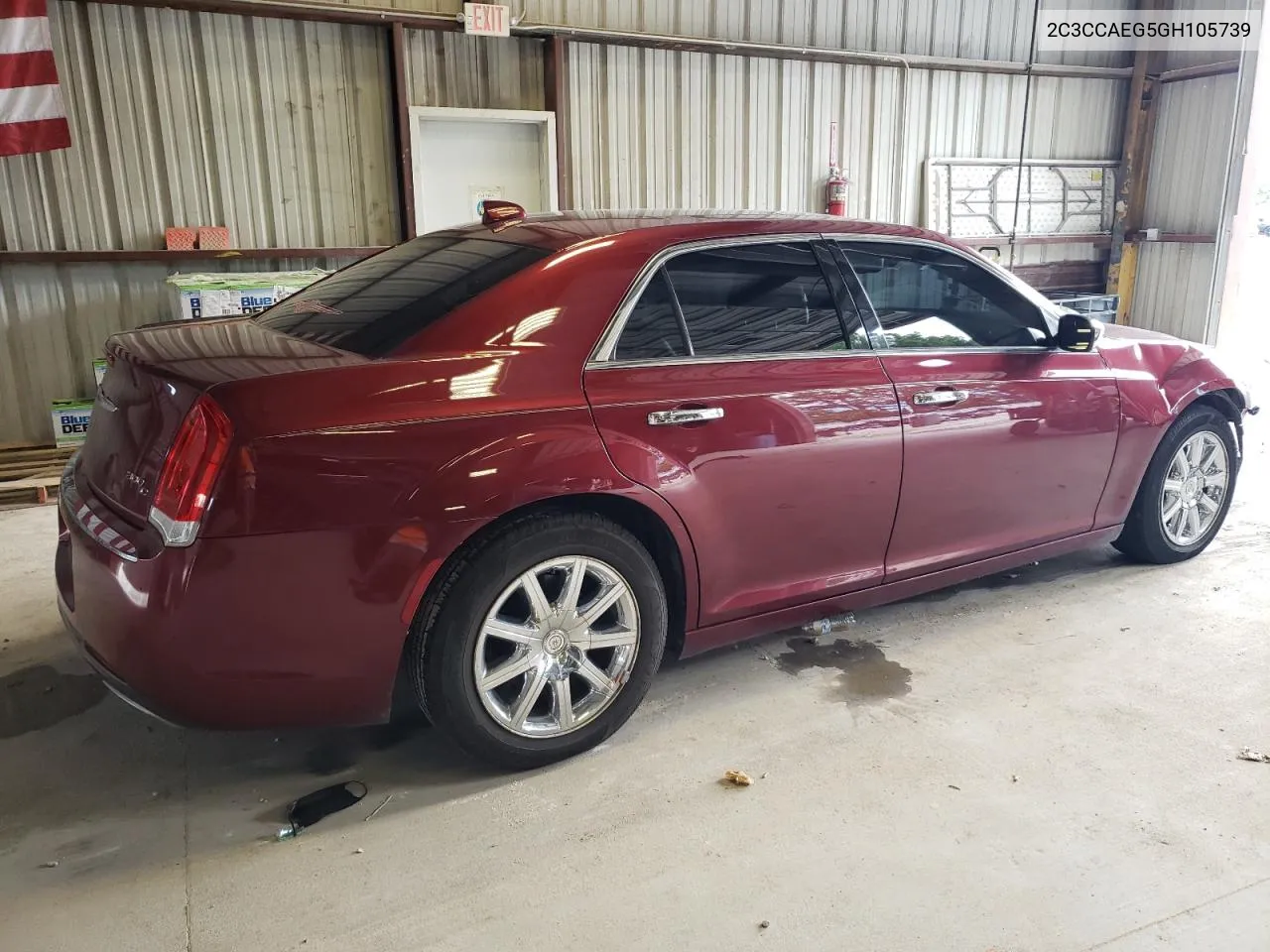 2C3CCAEG5GH105739 2016 Chrysler 300C