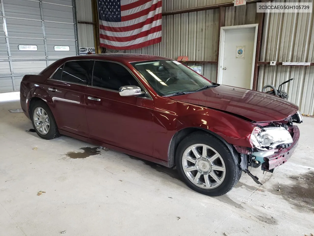 2C3CCAEG5GH105739 2016 Chrysler 300C