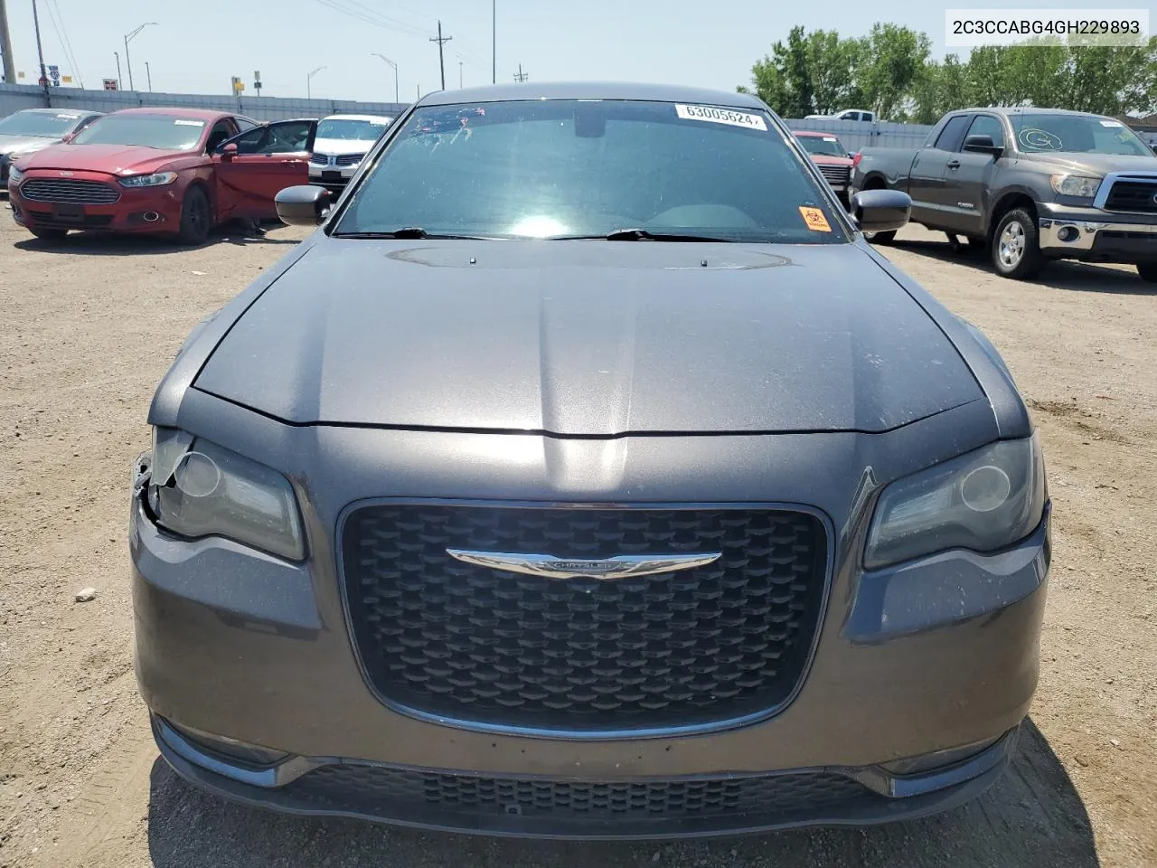 2016 Chrysler 300 S VIN: 2C3CCABG4GH229893 Lot: 63005624