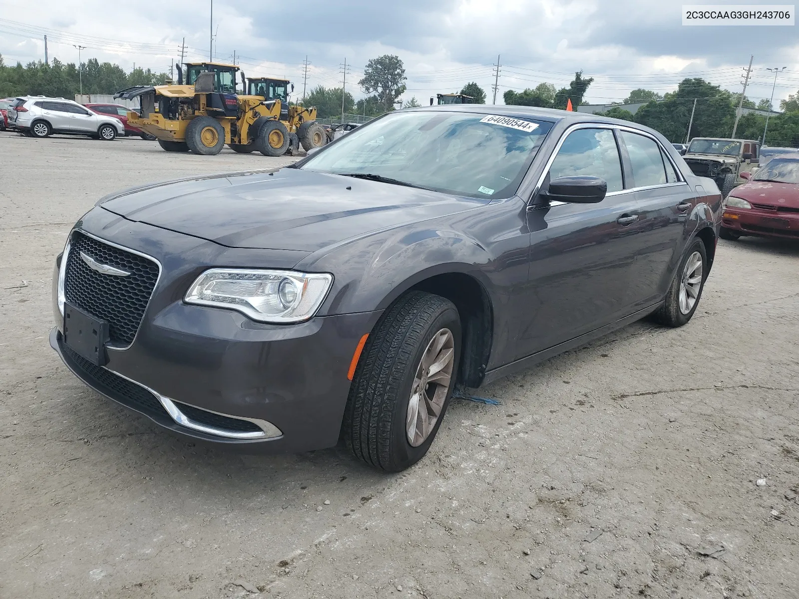 2016 Chrysler 300 Limited VIN: 2C3CCAAG3GH243706 Lot: 64090544