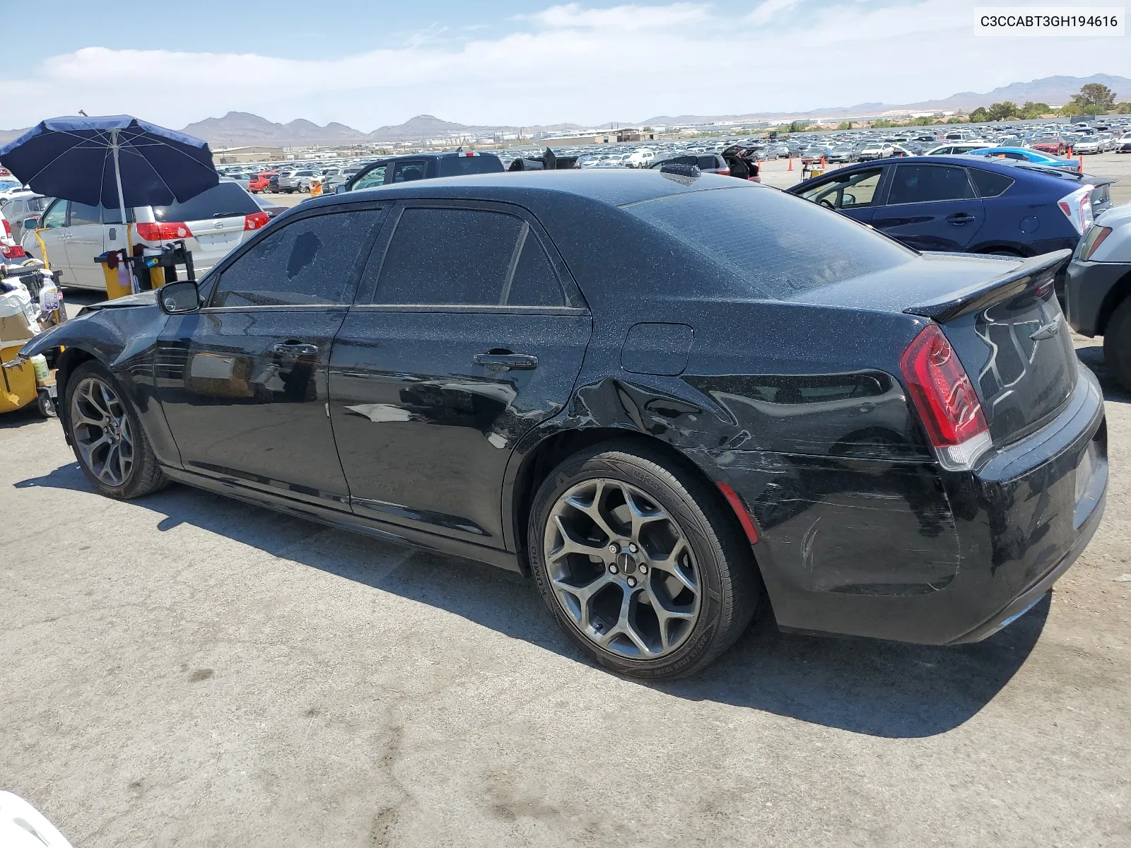 2016 Chrysler 300 S VIN: C3CCABT3GH194616 Lot: 64610584