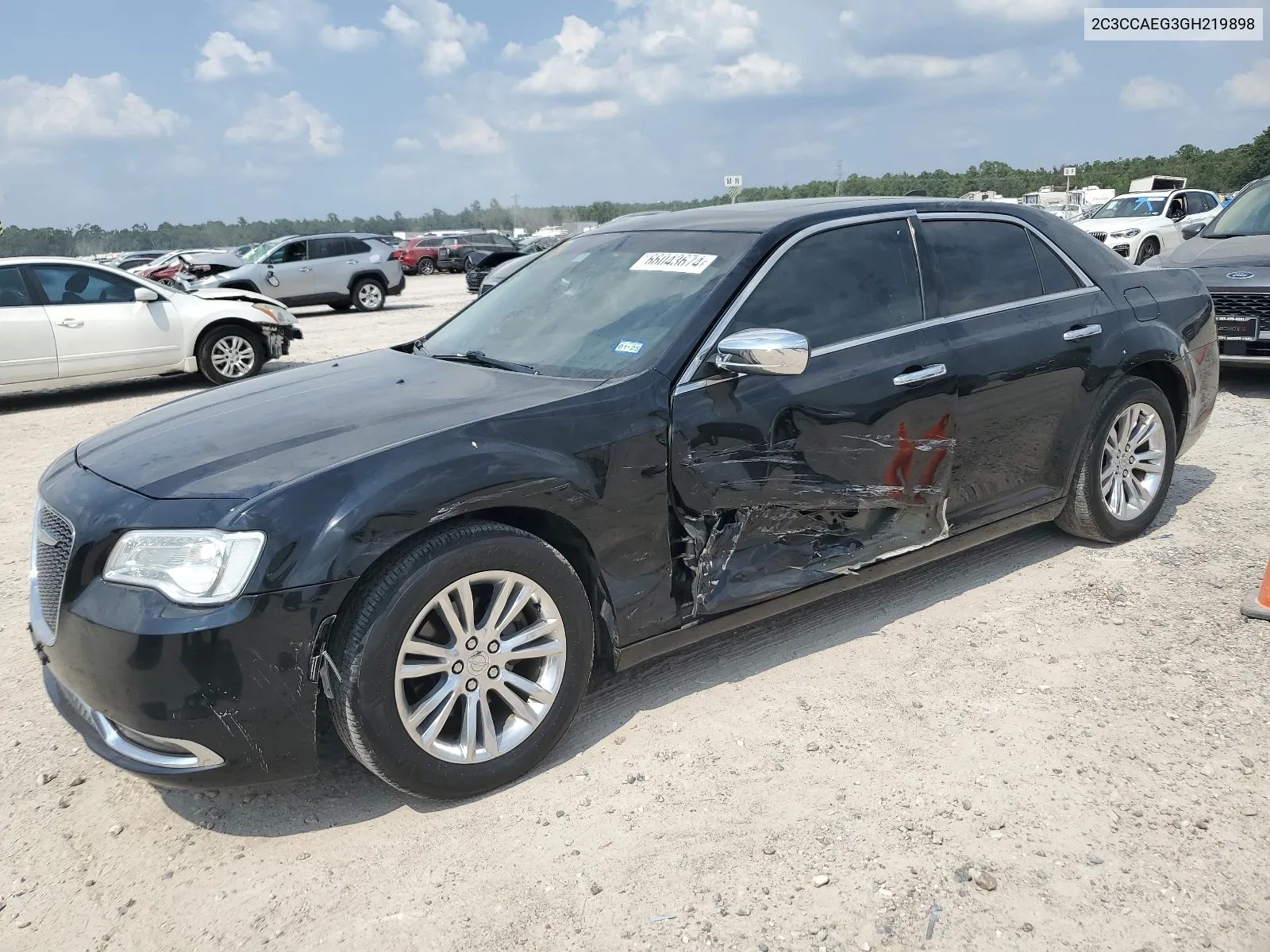 2016 Chrysler 300C VIN: 2C3CCAEG3GH219898 Lot: 66043674