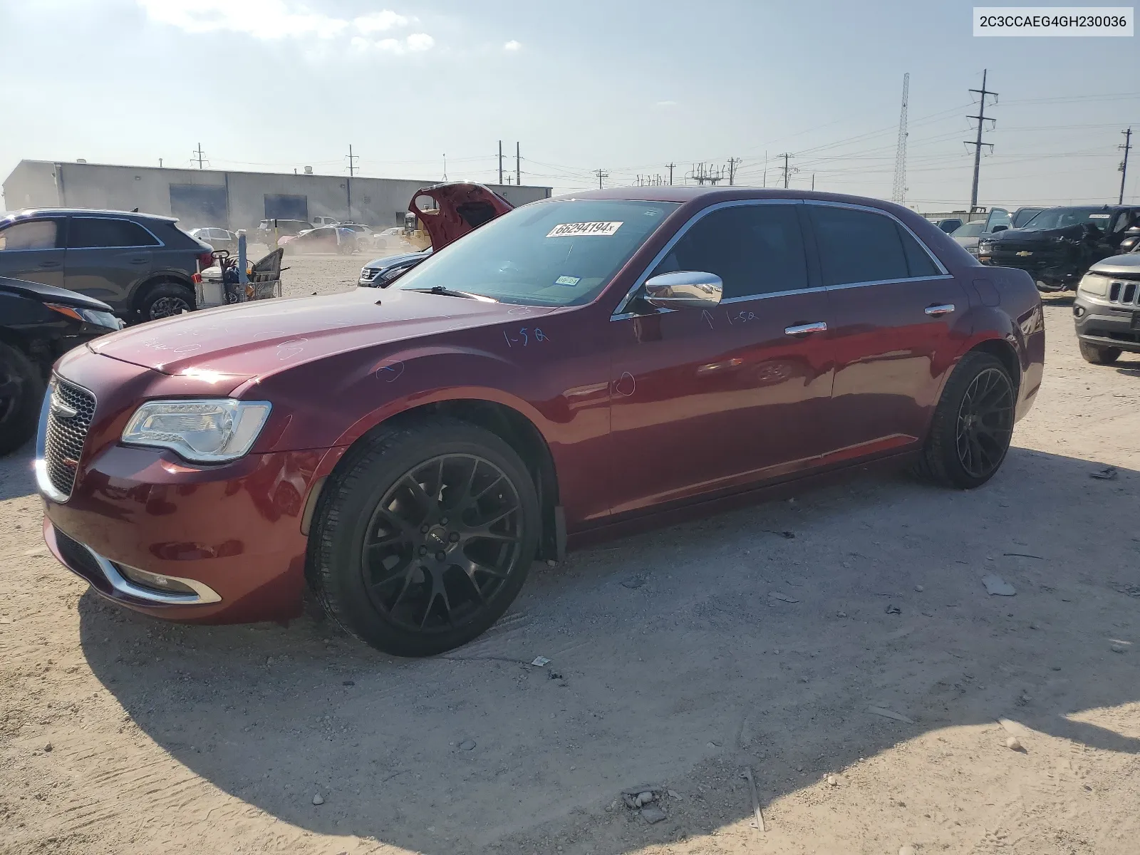 2C3CCAEG4GH230036 2016 Chrysler 300C