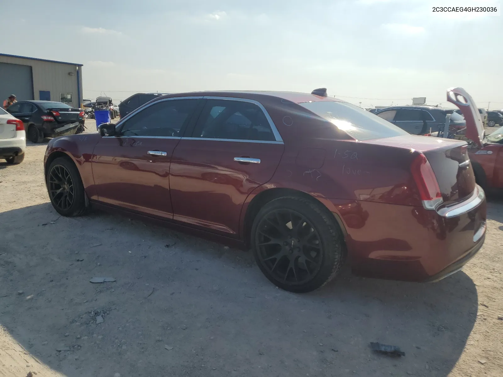 2016 Chrysler 300C VIN: 2C3CCAEG4GH230036 Lot: 66294194