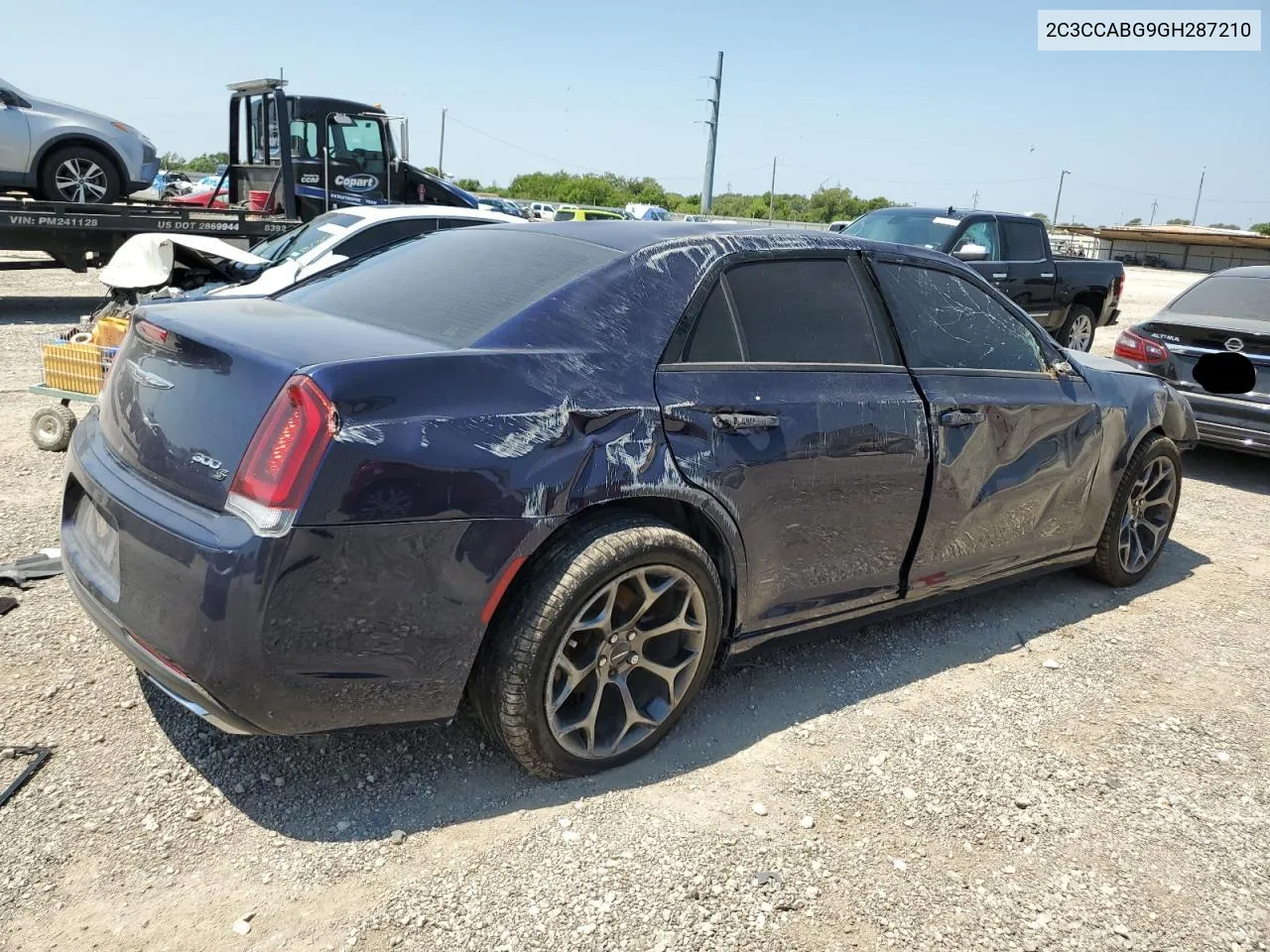 2016 Chrysler 300 S VIN: 2C3CCABG9GH287210 Lot: 66592454